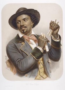 The Bone Player, 1857. Creator: Jean-Baptiste Adolphe Lafosse.