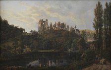 The Castle Ruin at Tharandt, 1819. Creator: Johan Christian Dahl.
