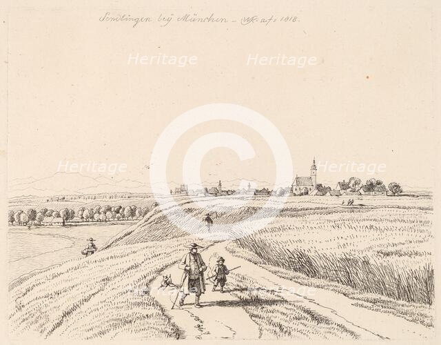 Sendling, 1818. Creator: Wilhelm von Kobell.