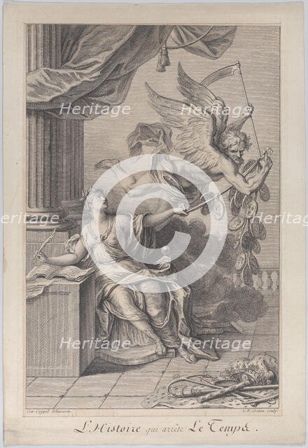 The Story that Stops Time (L'Histoire qui arrête le temps), 1708-54. Creator: Charles-Nicolas Cochin.