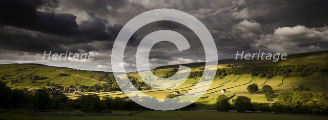 Landscape, Kettlewell, Upper Wharfedale, North Yorkshire, c1980-c2017. Artist: Historic England Staff Photographer.