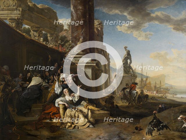 The pleasure party, 1667. Creator: Jan Weenix.