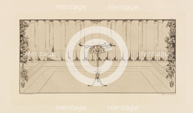 Opus VI, from Paraphrase on the Finding of a Glove, 1881. Creator: Klinger, Max (1857-1920).