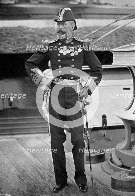 Admiral Sir Michael Culme-Seymour, 1896. Artist: Gregory & Co