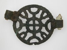 Openwork Belt Mount , Frankish, 500-700. Creator: Unknown.