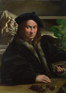 Portrait of a Collector, c. 1523. Creator: Parmigianino (1503-1540).