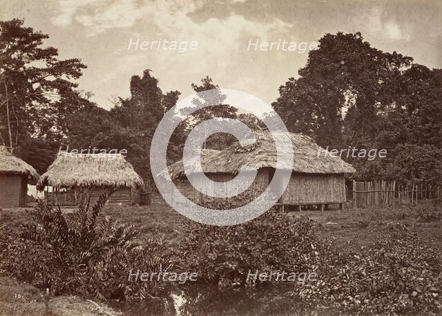 Tropical Scenery, Turbo Village, 1871. Creator: John Moran.