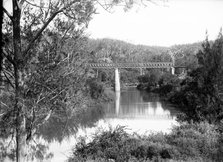 Unknown railway bridge, c1900s. Creator: Robert Augustus Henry L'Estrange.