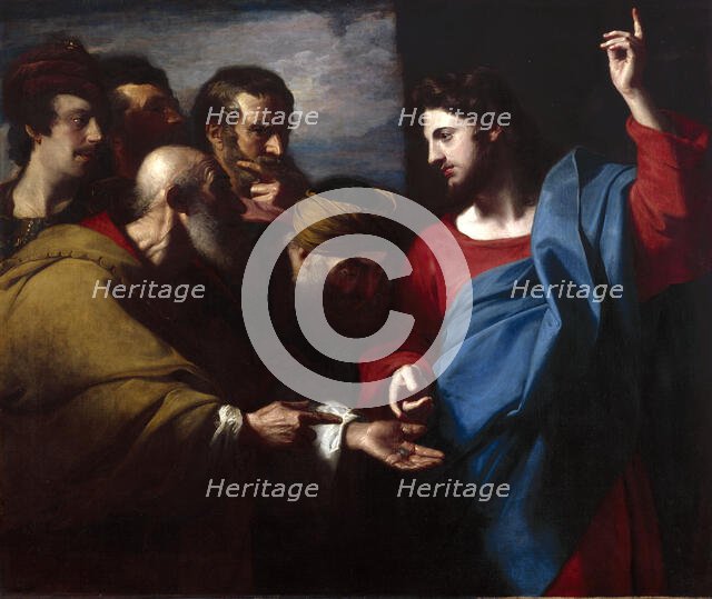 The Tribute Money, 1782. Creator: John Singleton Copley.