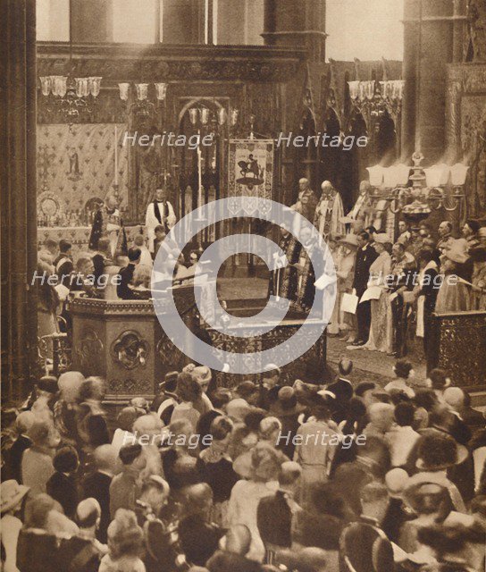 'Married in Westminster Abbey', 26 April 1923, (1937). Creator: Unknown.