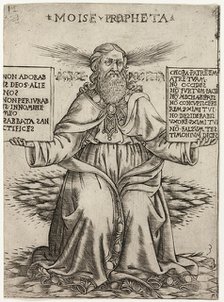 The Prophet Moses, c. 1470. Creator: Baccio Baldini.