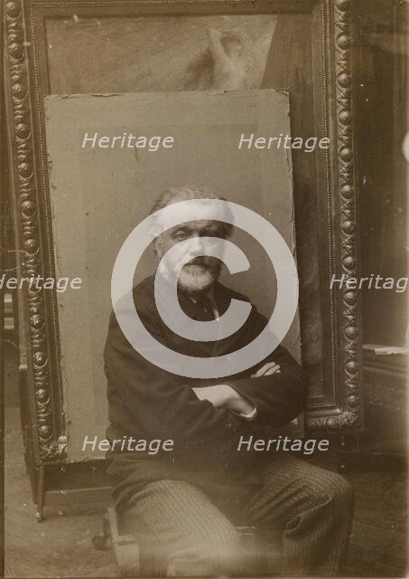Portrait of Henri Fantin-Latour (1836-1904), ca 1895-1900. Creator: Anonymous.