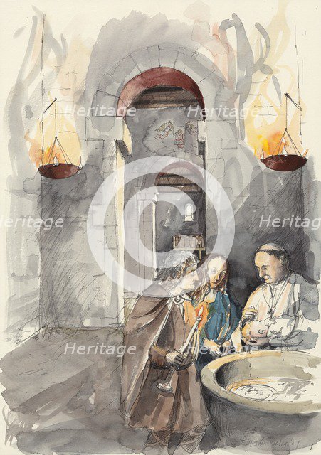 St Peter's Church, Barton-upon-Humber, Lincolnshire. Artist: Liam Wales.