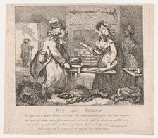 Wit and Wisdom (Picturesque Beauties of Boswell, Part the First), May 15, 1786., May 15, 1786. Creator: Thomas Rowlandson.