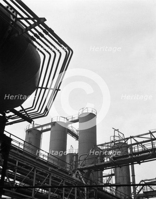 Manvers Main coke ovens, Wath upon Dearne, near Rotherham, South Yorkshire, 1963.  Artist: Michael Walters