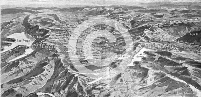 'La plaine de Monastir et son Cadre de Montagnes', 1916. Creator: Unknown.