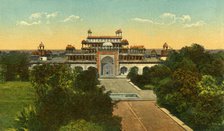 'The Tomb of Akbar the Great Alias Sikandra, Agra', c1910.  Creator: Unknown.