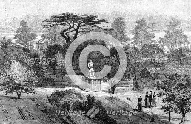 The old physic garden, Chelsea, 1890. Artist: Unknown