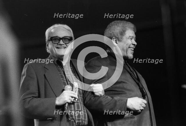 Toots Thielemans, Frank Foster, Music Nights, Maastricht, 1994. Creator: Brian Foskett.