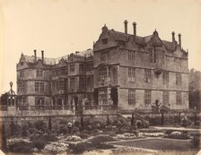 Montacute House near Yeovil, 1857-60. Creator: Alfred Capel-Cure.