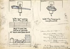 Salvage Appeal to join Home Salvage Corps World War II poster, between 1939 and 1946.  Creators: Central Office of Information, Cyril Kenneth Bird.