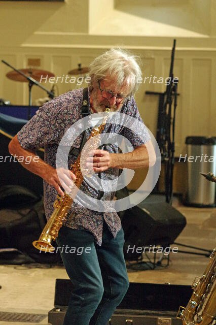 Tim Whitehead, Tim Whitehead Quintet, Chris Coull Promotion, St Andrew’s Church, August 2025. Creator: Brian O'Connor.