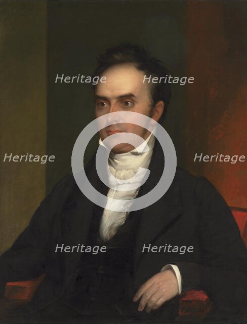 Daniel Webster, c. 1828. Creator: Chester Harding.