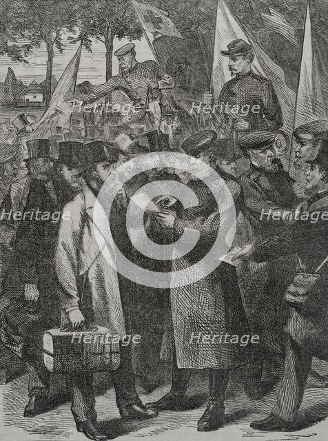 Franco-Prussian War (1870-1871): Siege of Paris (19 September 1870 to 28 January 1871), 1871.  Creator: Unknown.