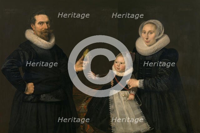Portrait of a Family, 1620. Creator: Cornelis Pietersz. van der Voort.