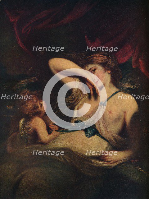 A Nymph and Cupid: The Snake in the Grass, 1784, (1914). Artist: Sir Joshua Reynolds