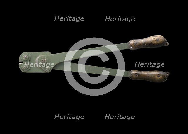 Wire cutters, early 20th century. Creator: Unknown.