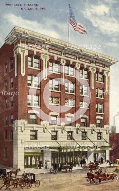 Princess Theatre, St Louis, Missouri, USA, 1913. Artist: Unknown