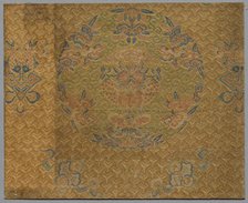 Fragment from Book of Textiles, 1800s. Creator: Unknown.