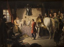 Death of Stefan Czarniecki, 1844-1848. Creator: January Suchodolski.