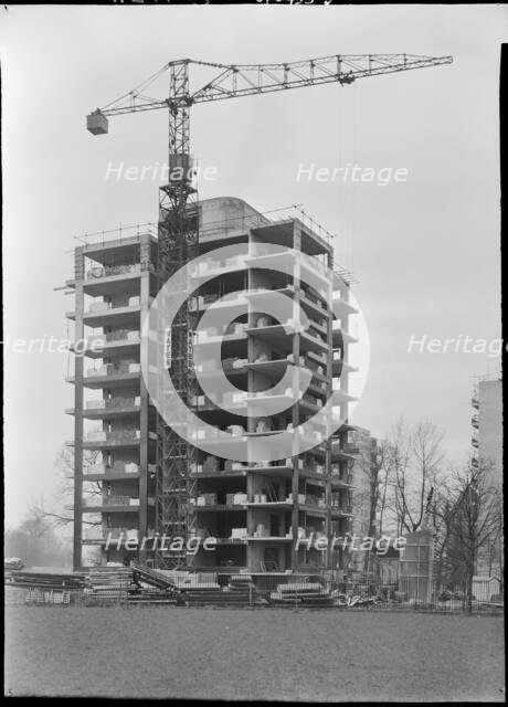 Fitzhugh Estate, Fitzhugh Grove, Wandsworth Common, Wandsworth, Greater London Authority, 1955. Creator: Ministry of Works.
