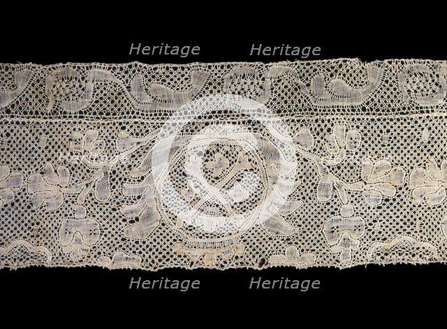 Border (Fragment), Flanders, 1725/1800. Creator: Unknown.