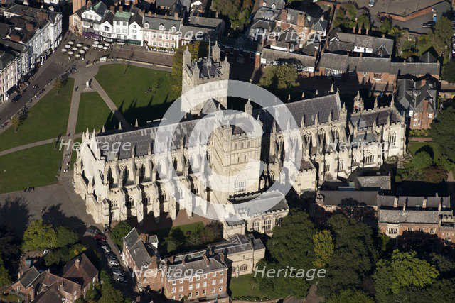 Exeter Cathedral, Devon. Artist: Damian Grady.