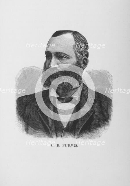 C. B. Purvis, 1887. Creator: Unknown.