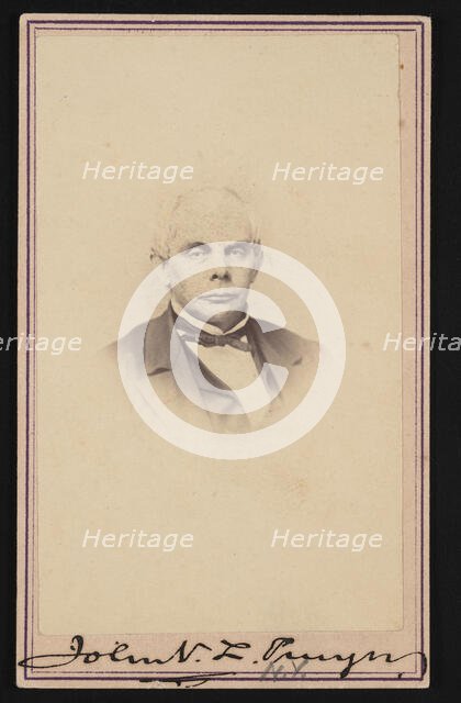 Portrait of John V. L. (John VanSchaick Lansing) Pruyn (1811-1877), Circa 1860s. Creator: Churchill and Denison.