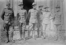 Lt. J.K. Hume, Lt. J.P. Wheeler, Capt. E. Portner, Capt. G. P. Rodney..., between c1910 and c1915. Creator: Bain News Service.