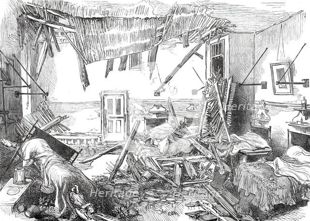 The Accident at St. George's Hospital: the Holland Ward after the Accident, 1876. Creator: Unknown.