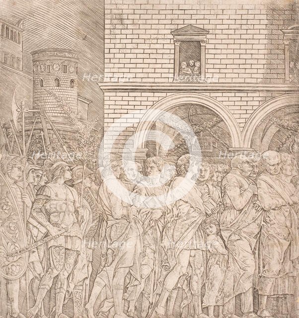 The Senators -The Triumph of Julius Caesar, 1495-1498. Creator: Andrea Mantegna.