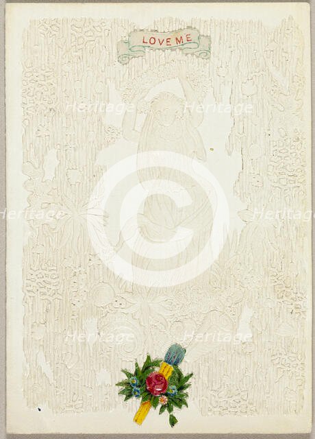 Love Me (Valentine), 1860/70. Creator: Unknown.