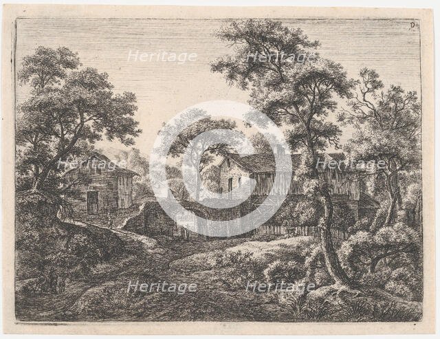 The Gateway, 17th century. Creator: Anthonie Waterloo.