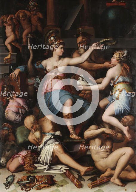 Allegory of Justice, 1543. Creator: Vasari, Giorgio (1511-1574).