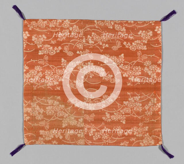 Fukusa (Gift Cover), Japan, late Edo (1789-1868)/early Meiji period (1868-1912), 1800/83. Creator: Unknown.