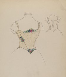 Bodice, c. 1935/1942. Creator: Margaret Knapp.