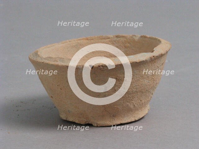 Bowl, Coptic, 4th-7th century. Creator: Unknown.