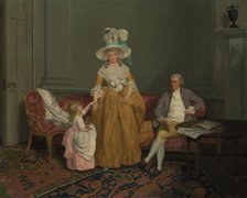 The Saithwaite Family, ca. 1785. Creator: Francis Wheatley.
