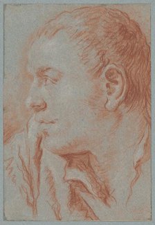 Head of a Young Man in Profile. Creator: Giovanni Battista Tiepolo.